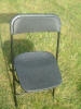 Chairs - Black samsonite folding