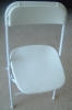 Chairs - White folding